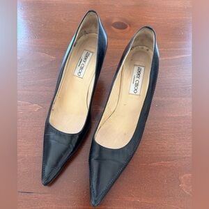 Jimmy Choo Black 38.5 Heels